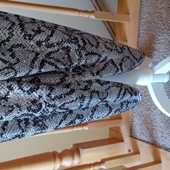 Vintage 80s - 90s rouched v front and back bling dress - Picture 3 of 13